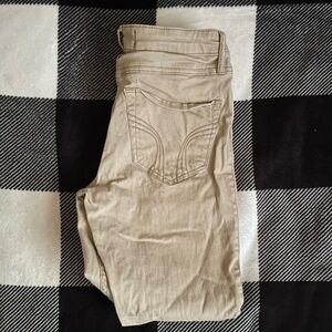 Holster high-rise super skinny Beige Casual Pants